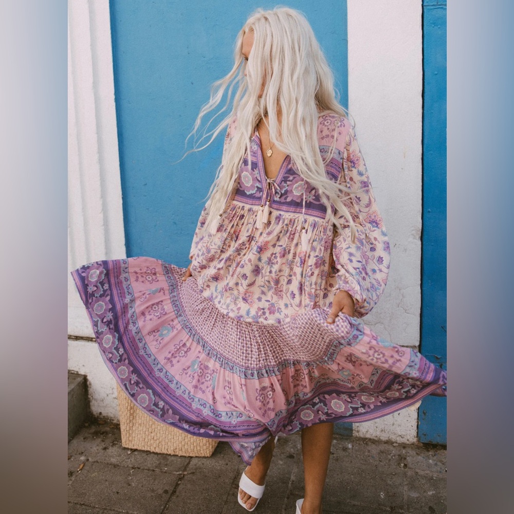 ⭐️Spell Portobello Road Midi Dress